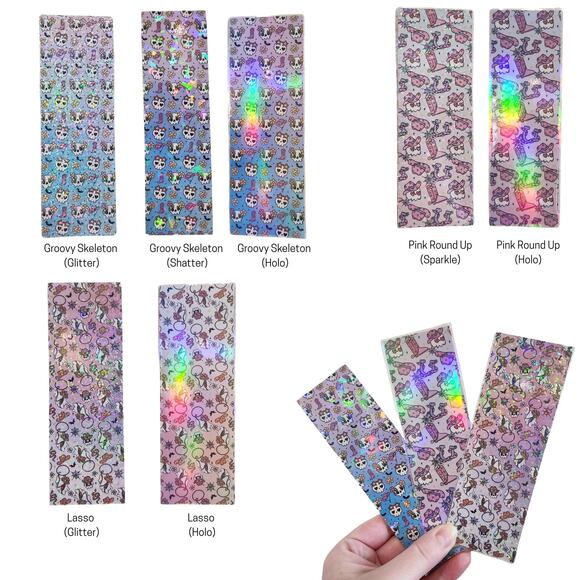 Book Dragon Fantasy Bookmark Mystical Creature Matte or Holographic Bookish Gift - Picture 4 of 5